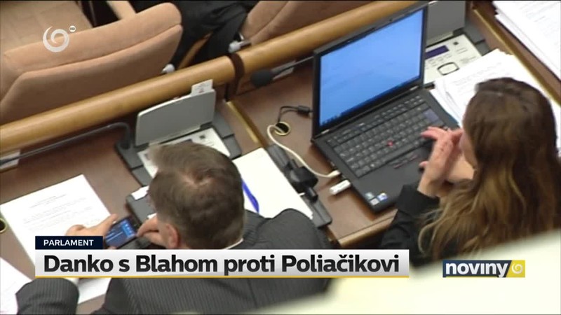 Danko s Blahom proti Poliačikovi