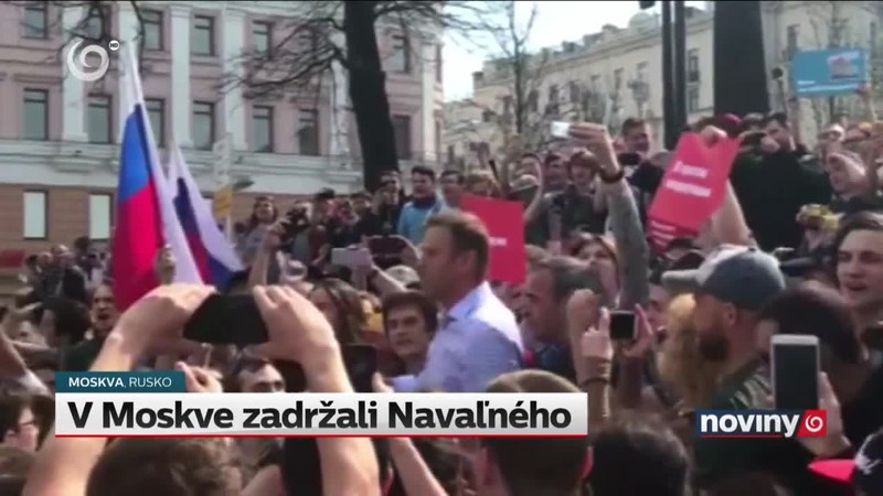 V Moskve zadržali Navaľného