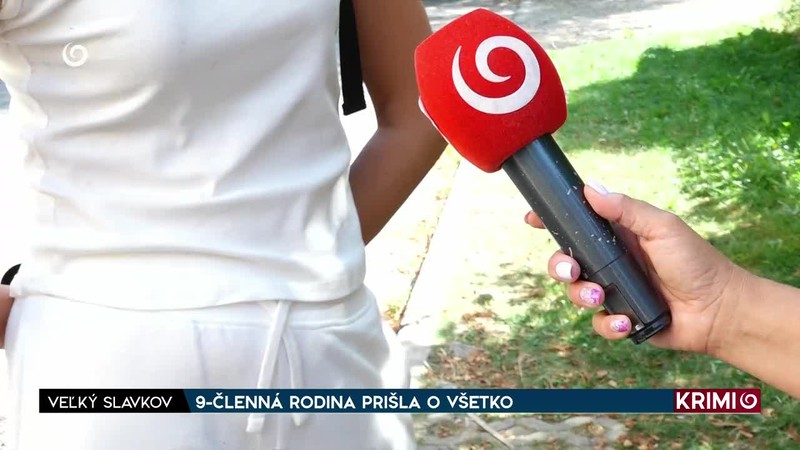 9-ČLENNÁ RODINA PRIŠLA O VŠETKO