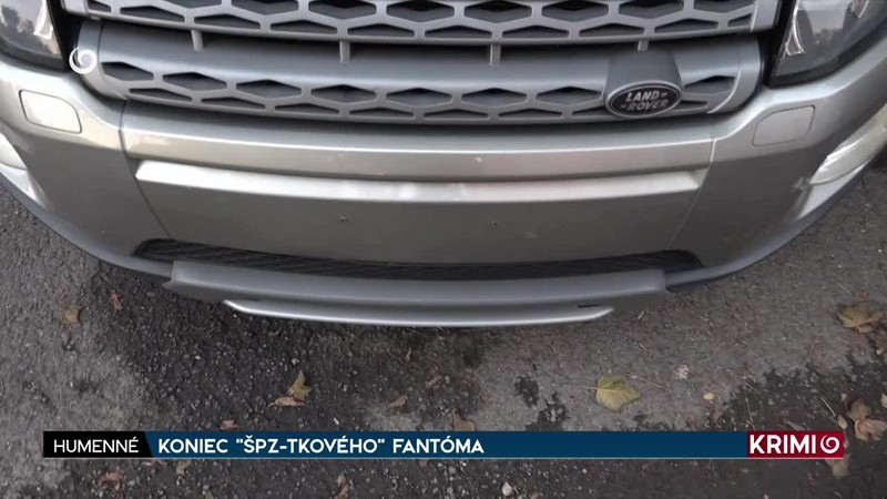 KONIEC "ŠPZ-TKOVÉHO" FANTÓMA