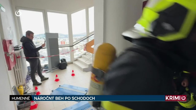 NÁROČNÝ BEH PO SCHODOCH