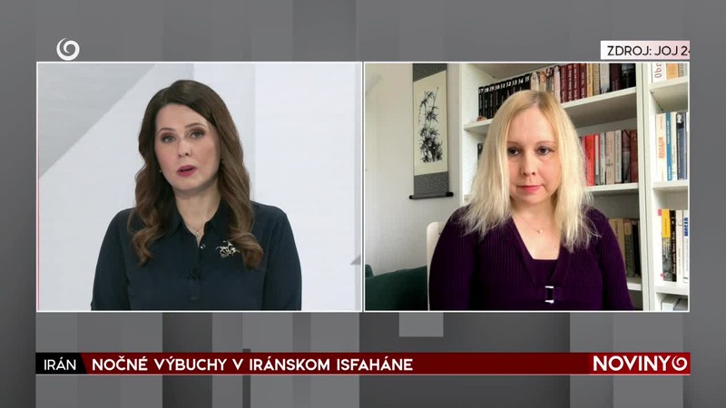 NOČNÉ VÝBUCHY V IRÁNSKOM ISFAHÁNE