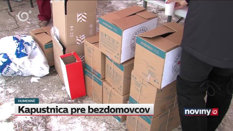 Kapustnica pre bezdomovcov