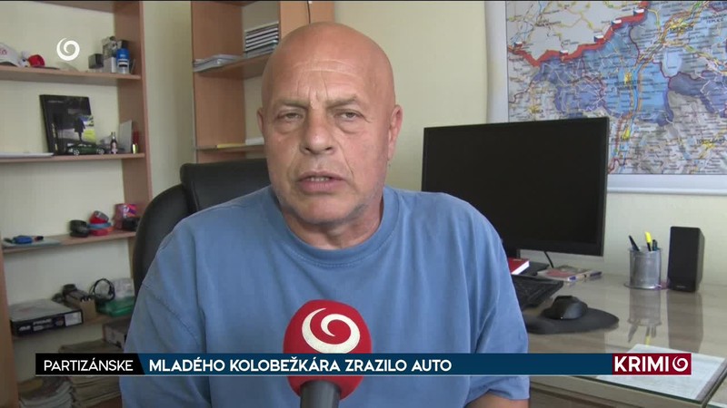 MLADÉHO KOLOBEŽKÁRA ZRAZILO AUTO
