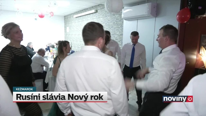 Rusíni slávia Nový rok