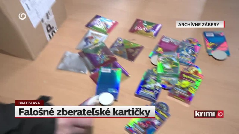 Falošné zberateľské kartičky