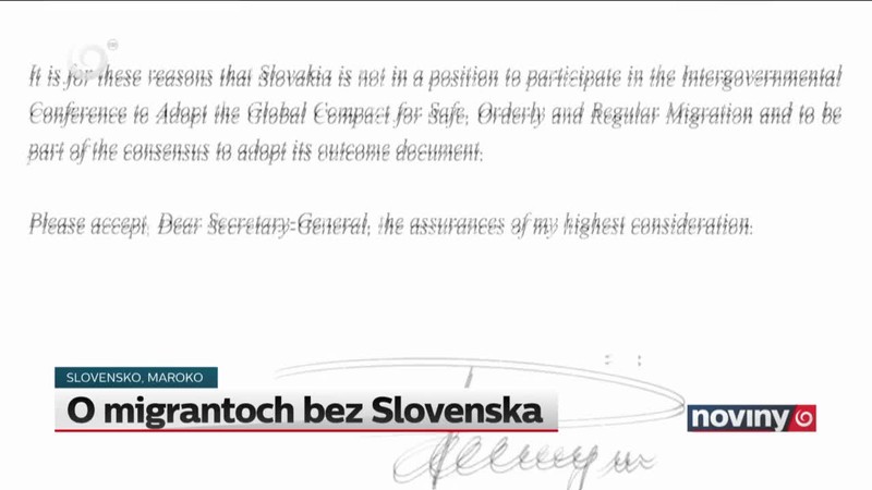 O migrantoch bez Slovenska