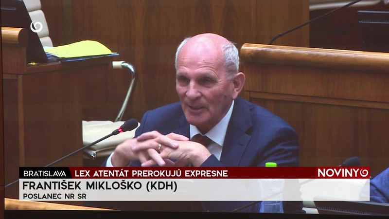 LEX ATENTÁT PREROKUJÚ EXPRESNE