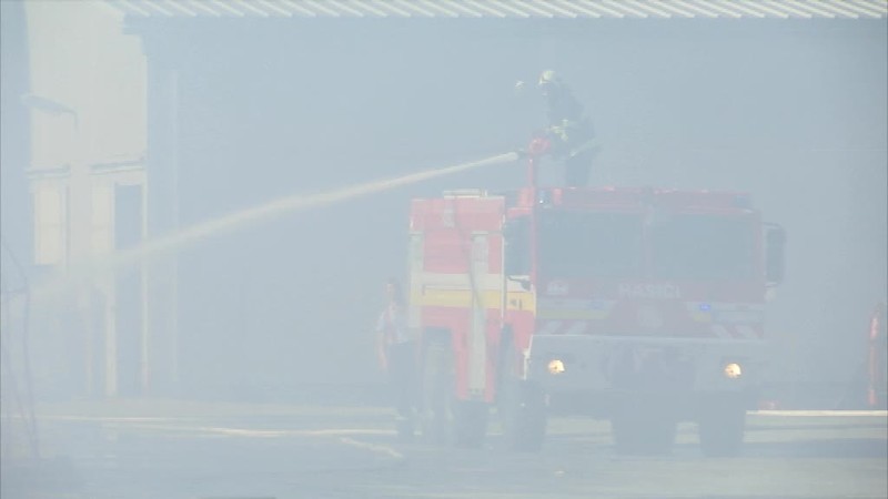 Požiar v Šuranoch zničil závod v priebehu dvoch hodín