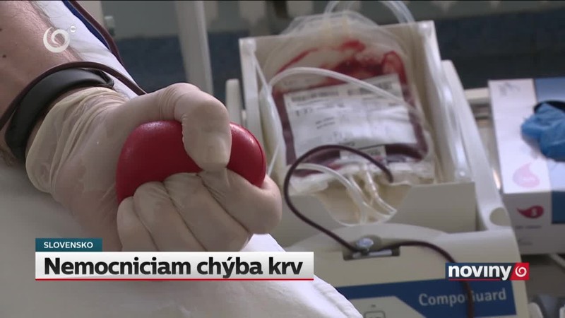 Nemocniciam chýba krv