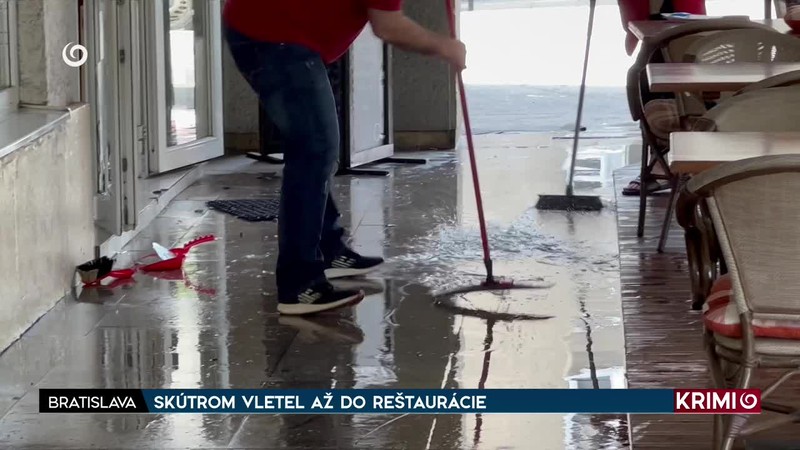 SKÚTROM VLETEL AŽ DO REŠTAURÁCIE