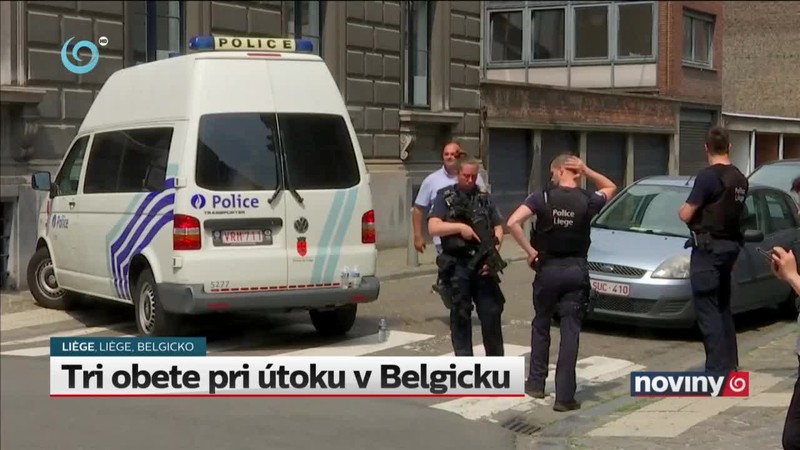 Tri obete pri útoku v Belgicku