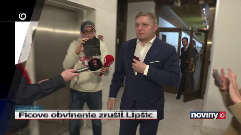 Ficove obvinenie zrušil Lipšic