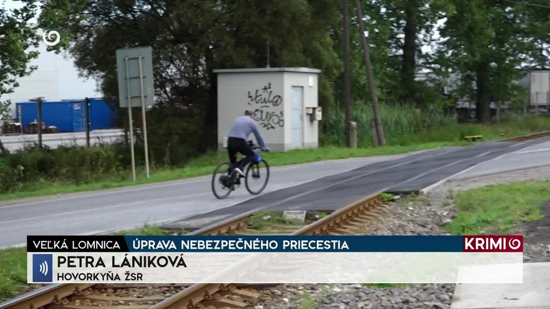 ÚPRAVA NEBEZPEČNÉHO PRIECESTIA