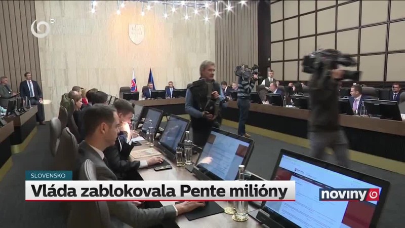 Vláda zablokovala Pente milióny