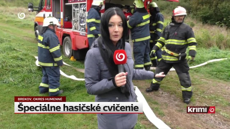Špeciálne hasičské cvičenie