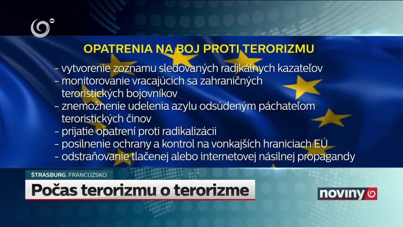 Počas terorizmu o terorizme