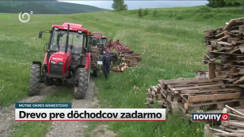 Drevo pre dôchodcov zadarmo