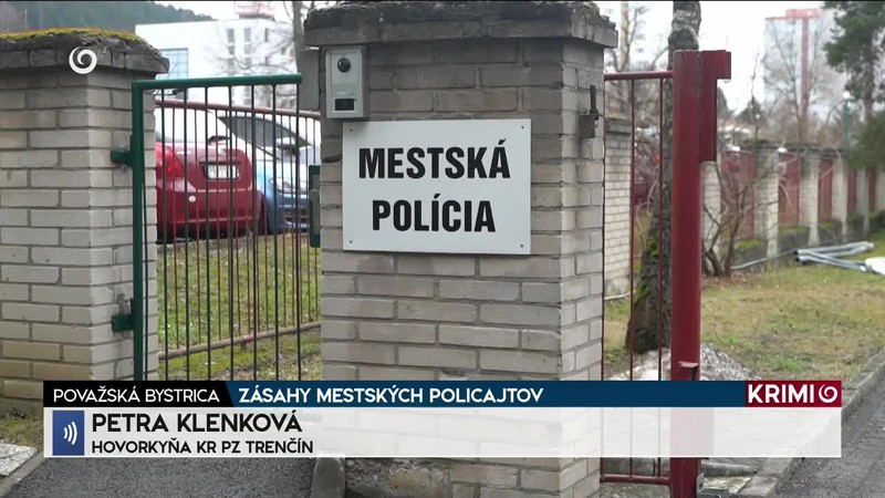 ZÁSAHY MESTSKÝCH POLICAJTOV