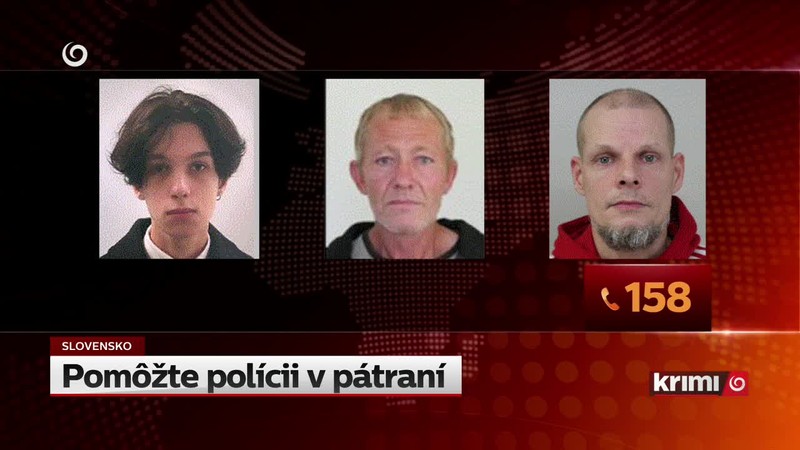 Pomôžte polícii v pátraní