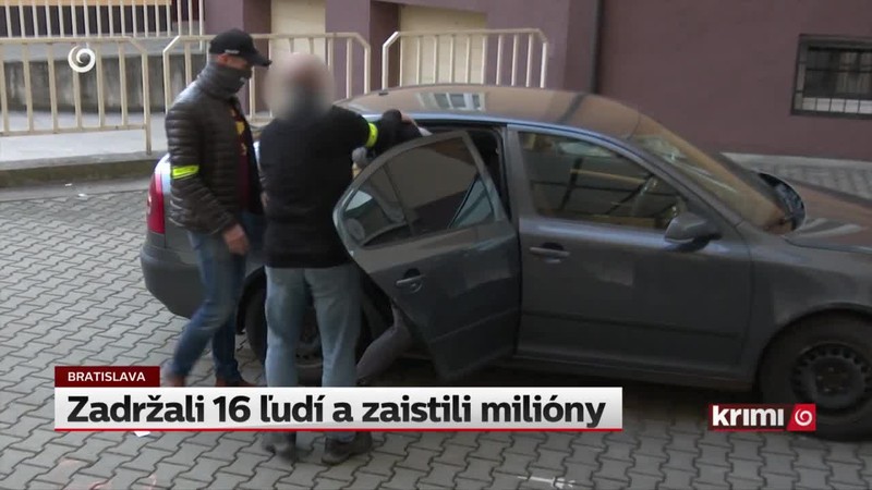 Zadržali 16 ľudí a zaistili milióny