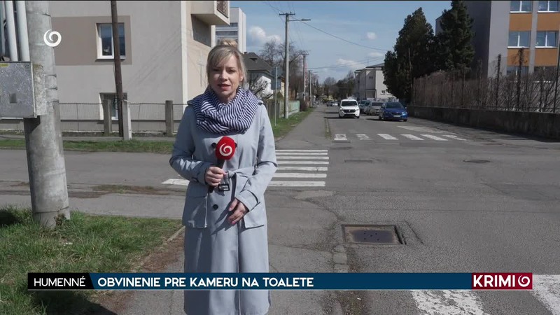OBVINENIE PRE KAMERU NA TOALETE
