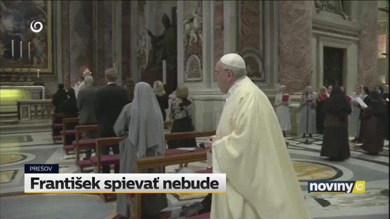 František spievať nebude