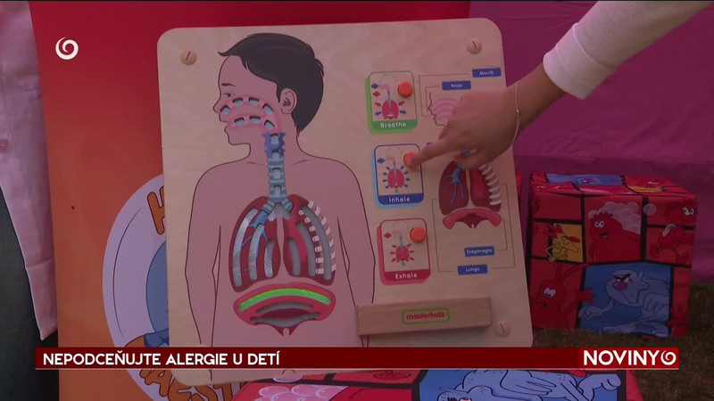 NEPODCEŇUJTE ALERGIE U DETÍ