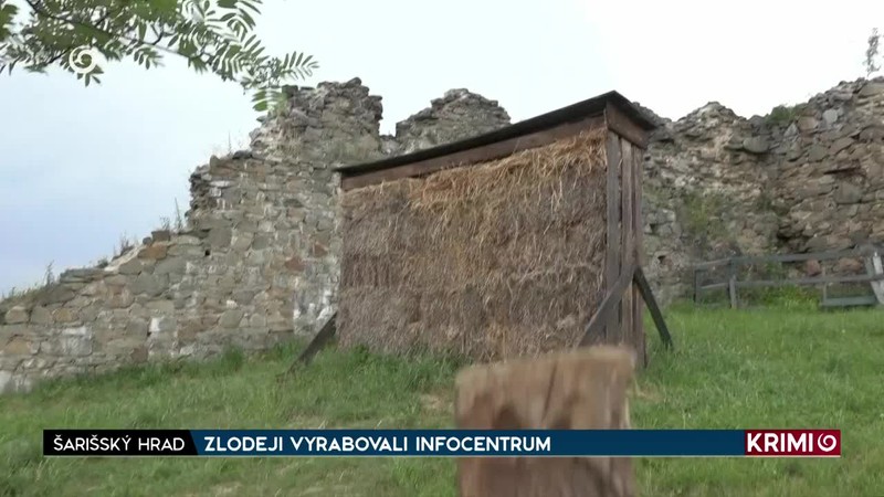 ZLODEJI VYRABOVALI INFOCENTRUM