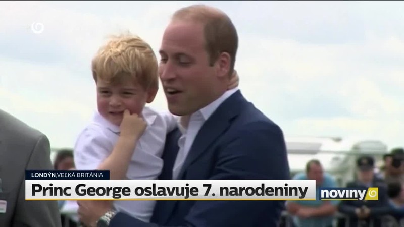 Princ George oslavuje 7. narodeniny