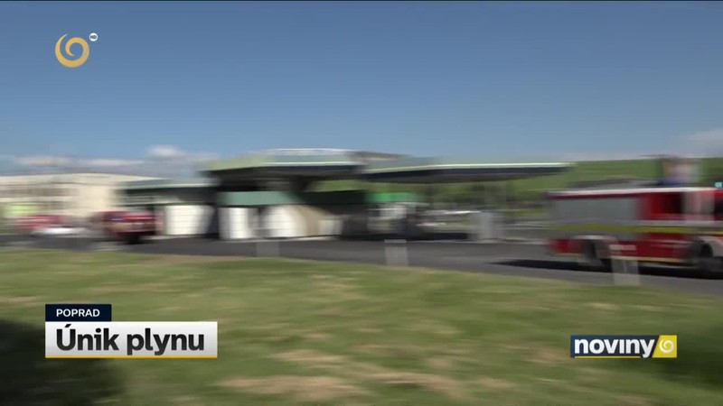 Únik plynu