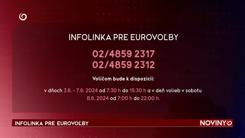 INFOLINKA PRE EUROVOĽBY