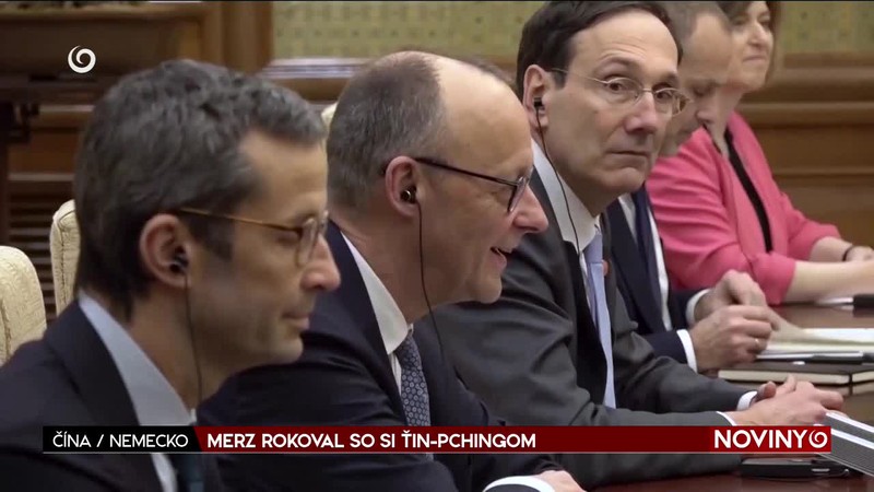 MERZ ROKOVAL SO SI ŤIN-PCHINGOM