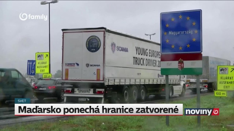 Maďarsko ponechá hranice zatvorené