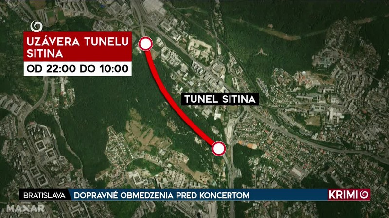 DOPRAVNÉ OBMEDZENIA PRED KONCERTOM