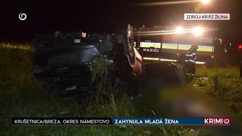 ZAHYNULA MLADÁ ŽENA