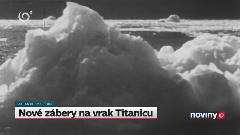 Nové zábery na vrak Titanicu
