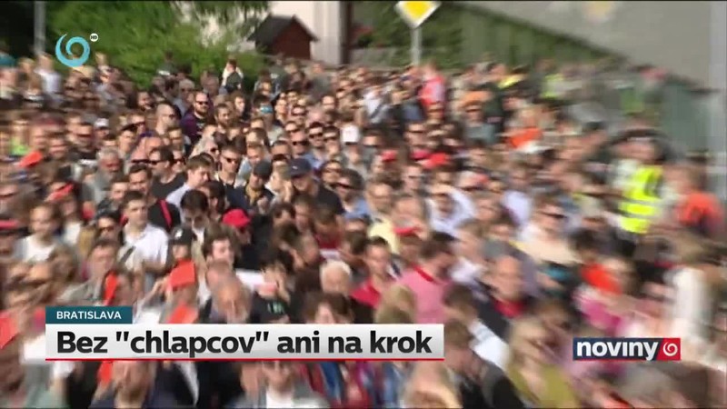 Bez "chlapcov" ani na krok