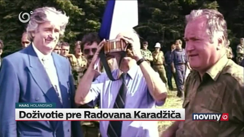 Doživotie pre Radovana Karadžiča