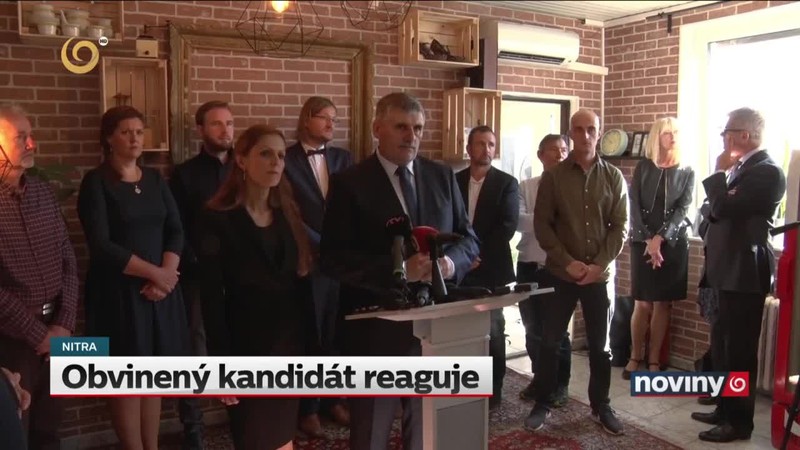 Obvinený kandidát reaguje