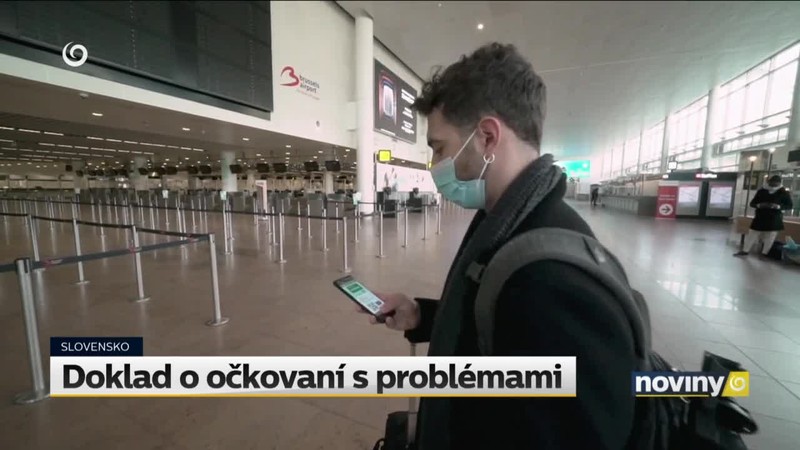 Doklad o očkovaní s problémami