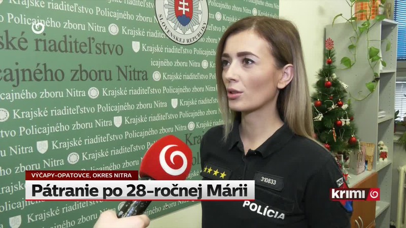 Pátranie po 28-ročnej Márii