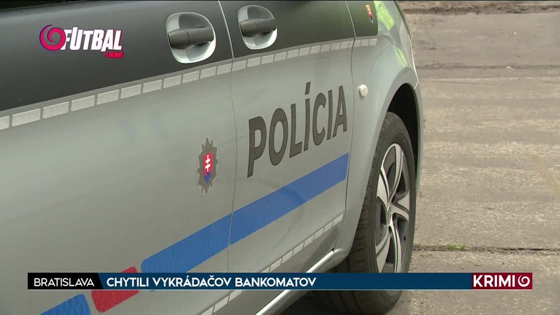 CHYTILI VYKRÁDAČOV BANKOMATOV