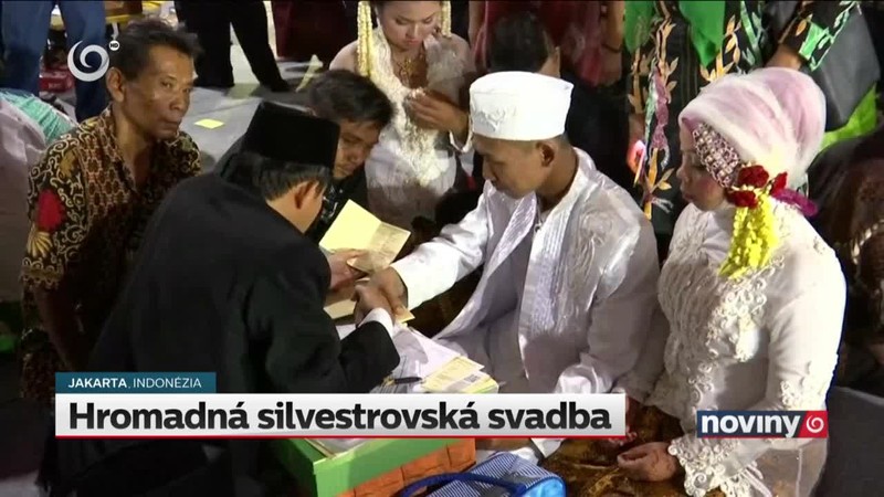 Hromadná silvestrovská svadba