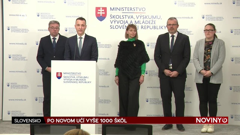 PO NOVOM UČÍ VYŠE 1000 ŠKÔL