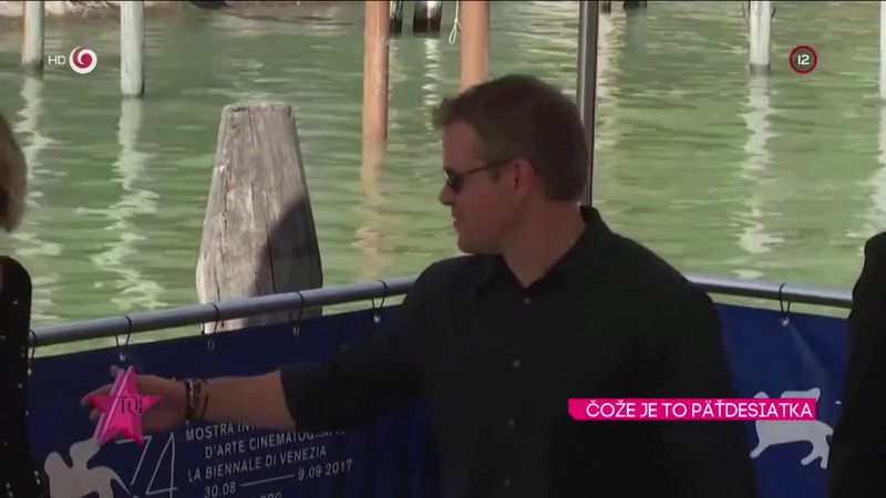 ČOŽE JE TO PÄŤDESIATKA Matt Damon