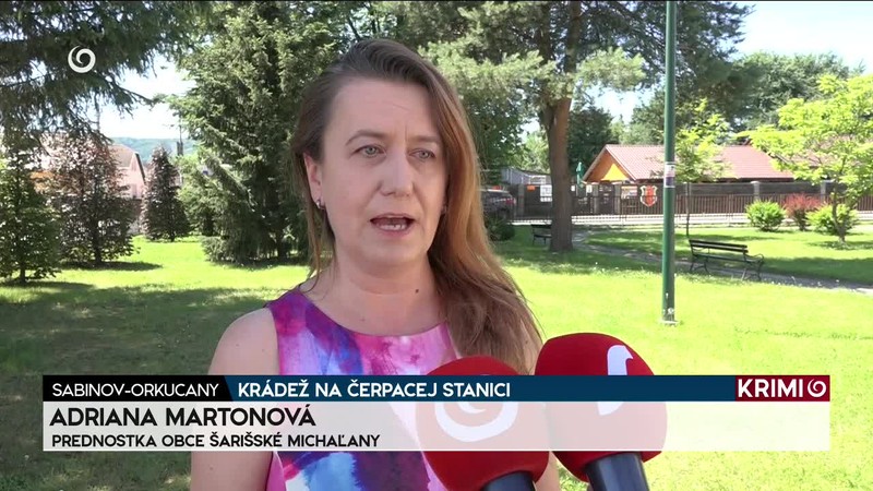 KRÁDEŽ NA ČERPACEJ STANICI