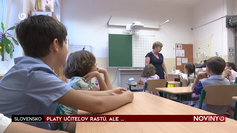 PLATY UČITEĽOV RASTÚ, ALE ...