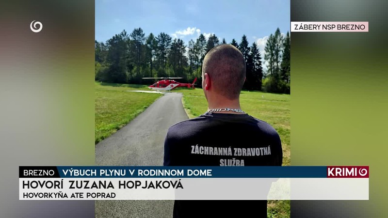VÝBUCH PLYNU V RODINNOM DOME