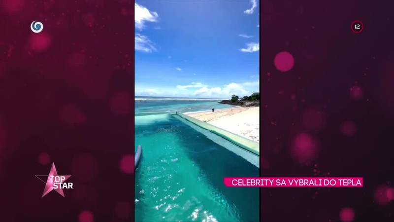 Celebrity sa vybrali do tepla